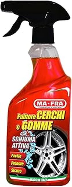 Almacenamiento adecuado de limpiallantas espumantes