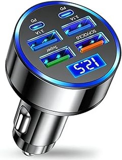 Guía para elegir el mejor cargador de coche con pantalla digital