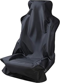 Instrucciones para instalar una funda impermeable en asientos de coche