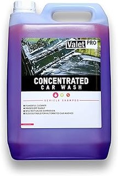 ¿Qué ingredientes componen los champús concentrados para coche?