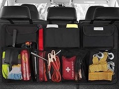 ¿Cuál es el precio promedio de un organizador de maletero colgante?