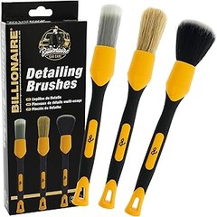 Cepillos de cerdas naturales para detailing
