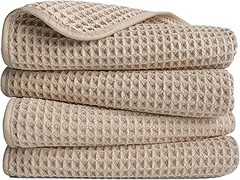 ¿Por qué elegir toallas de microfibra tipo waffle en lugar de algodón?
