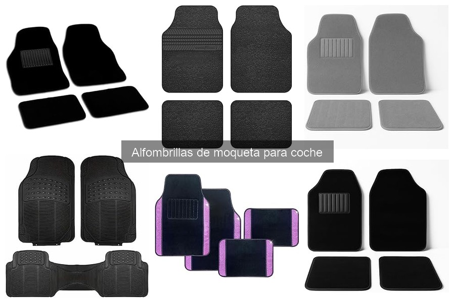 Alfombrillas de Moqueta Personalizadas para Coche: Guía Completa