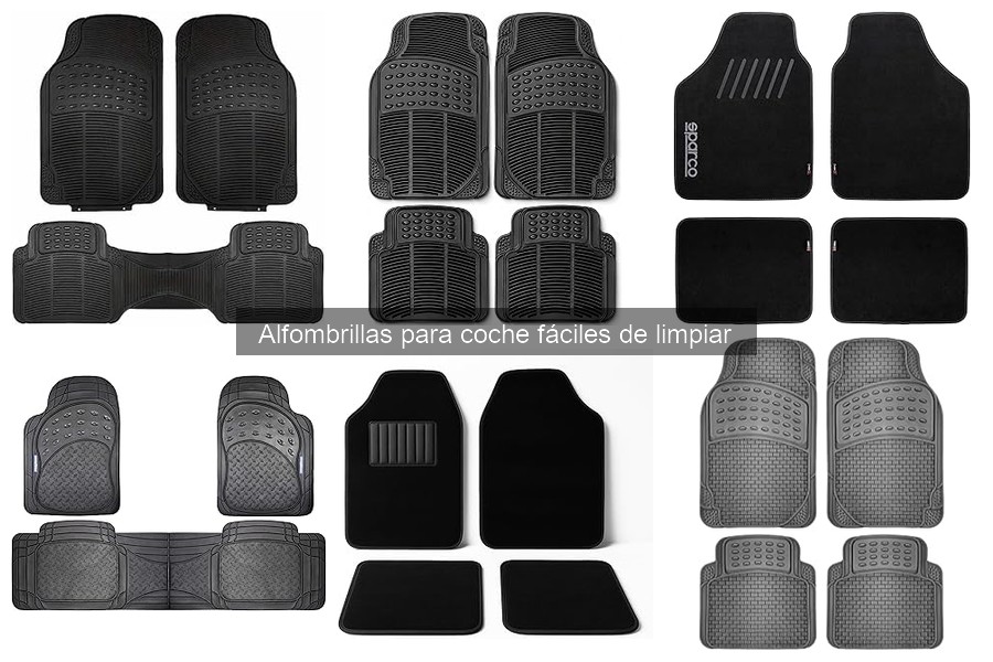 Alfombrillas para coche fáciles de limpiar: características y ventajas