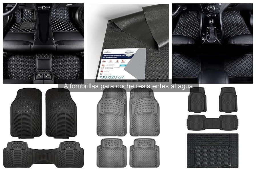 Alfombrillas para coche resistentes al agua: características y beneficios