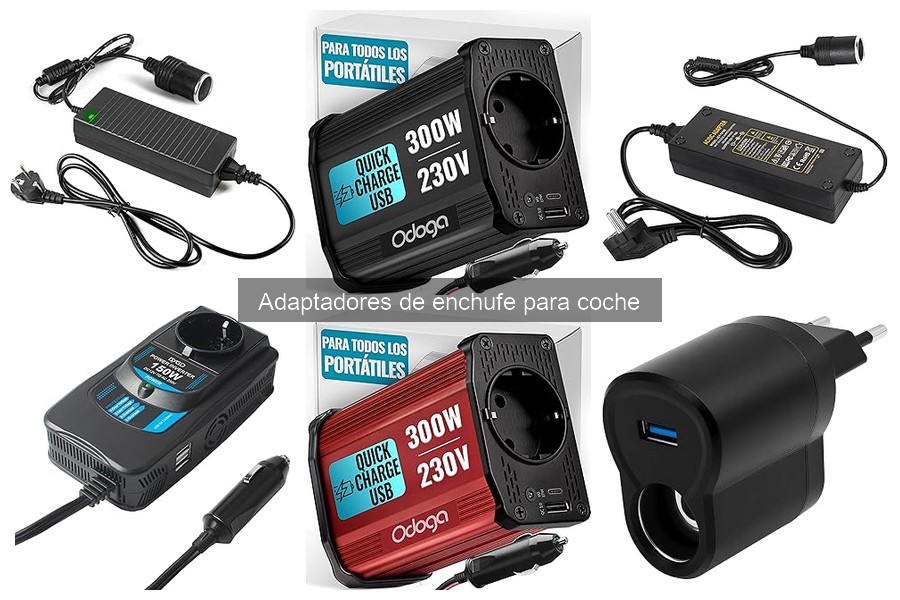 Alternativas a adaptadores de enchufe para coche: opciones prácticas