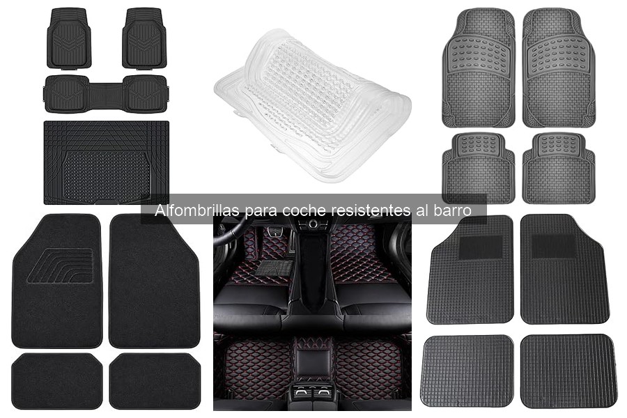 Alternativas a alfombrillas resistentes al barro para coche