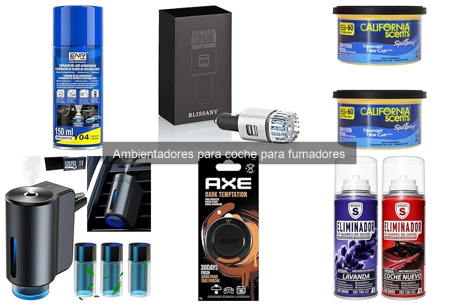 Alternativas a ambientadores para coche para fumadores