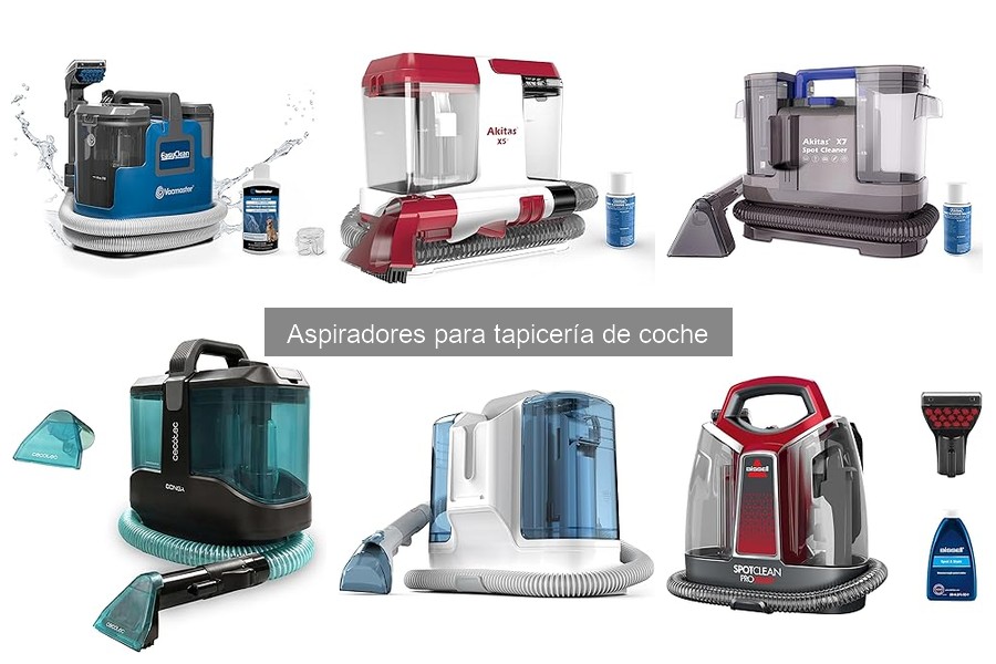 Alternativas a aspiradores para tapicería de coche