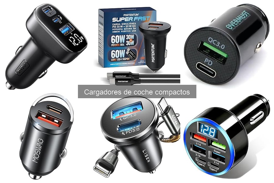 Alternativas a Cargadores de Coche Compactos | Guía Útil