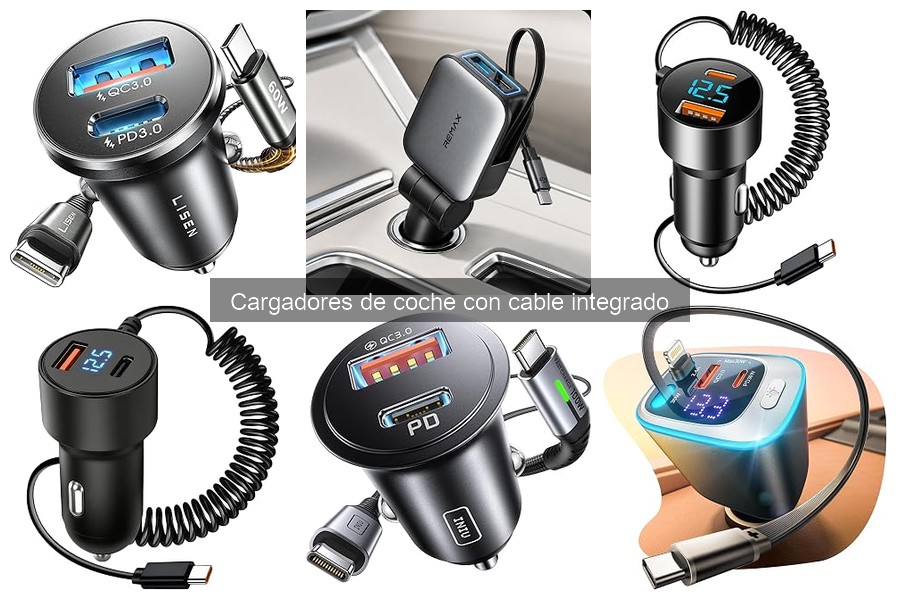 Alternativas a cargadores de coche con cable integrado
