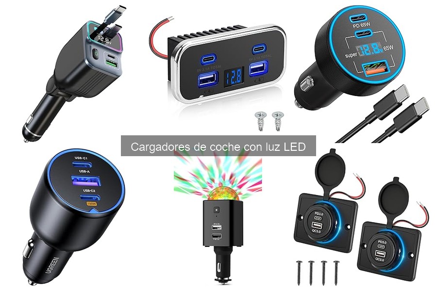 Alternativas a Cargadores de Coche con Luz LED