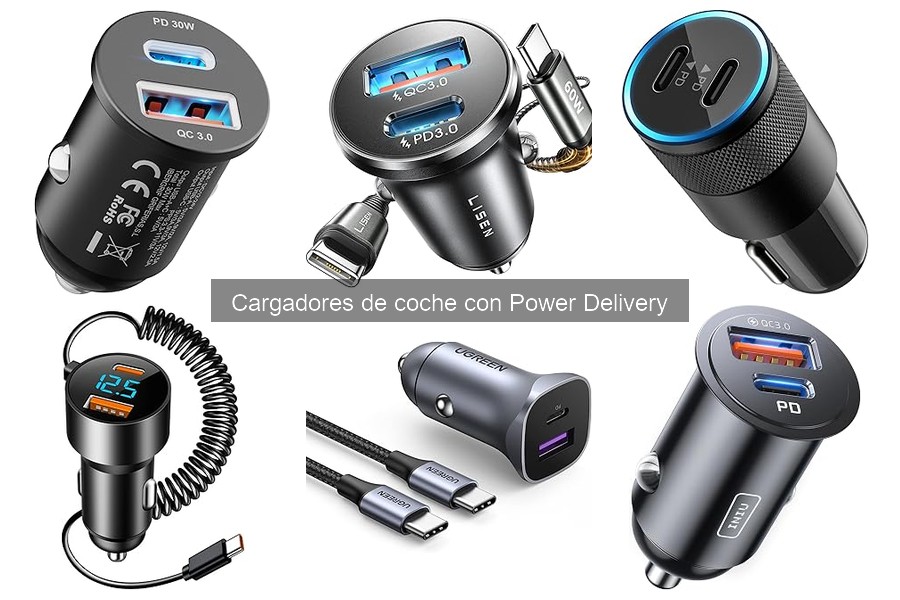 Alternativas a cargadores de coche con Power Delivery