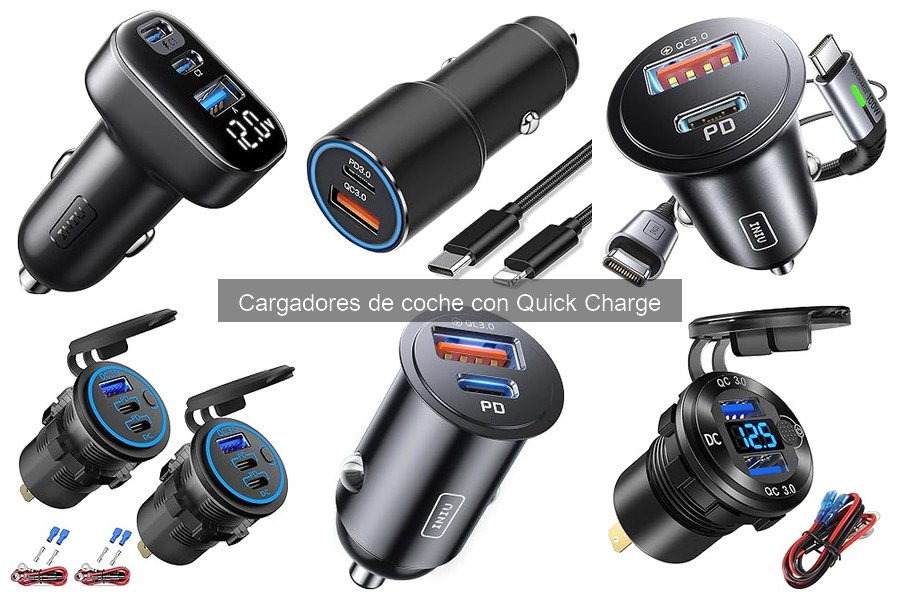 Alternativas a Cargadores de Coche con Quick Charge