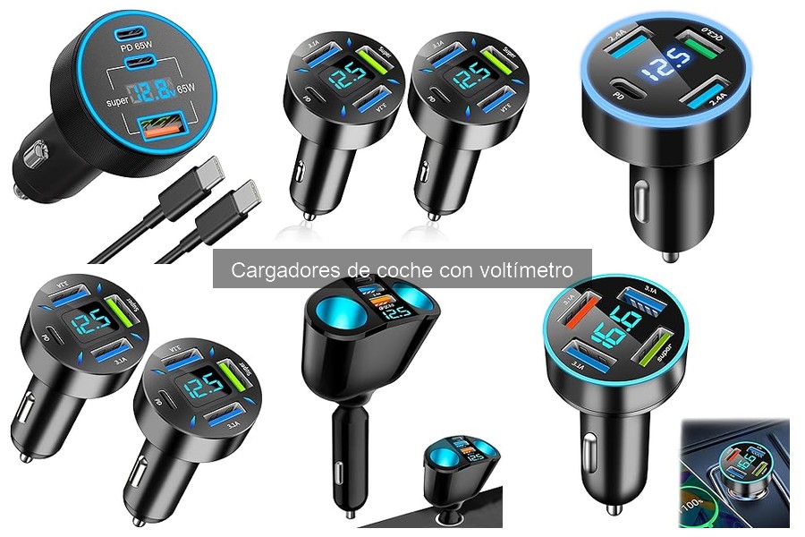 Alternativas a Cargadores de Coche con Voltímetro