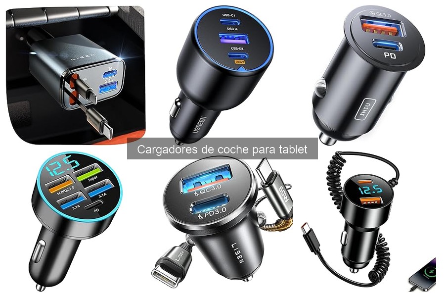Alternativas a cargadores de coche para tablet: guías y soluciones