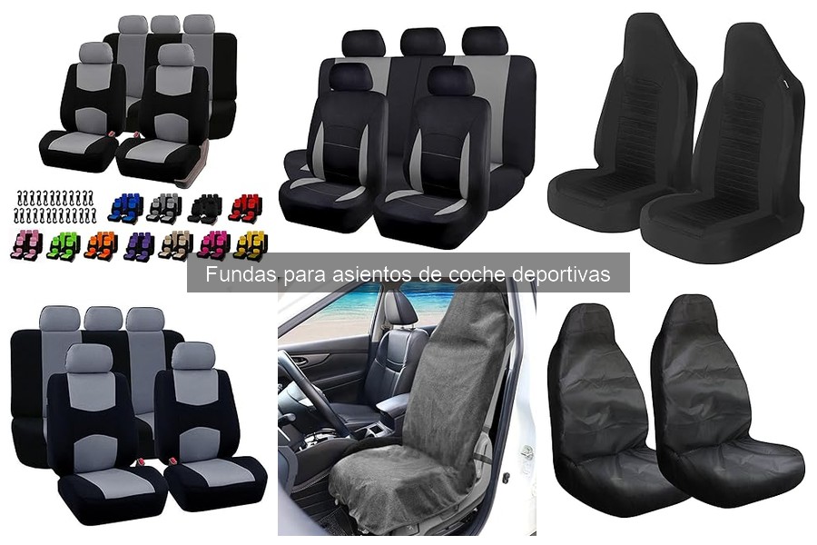 Alternativas a fundas deportivas para asientos de coche