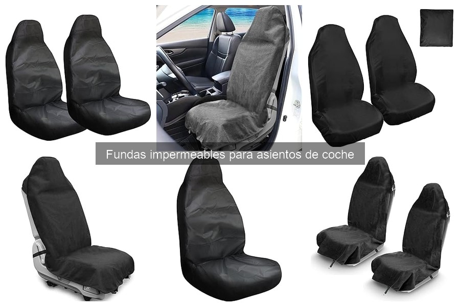 Alternativas a fundas impermeables para asientos de coche