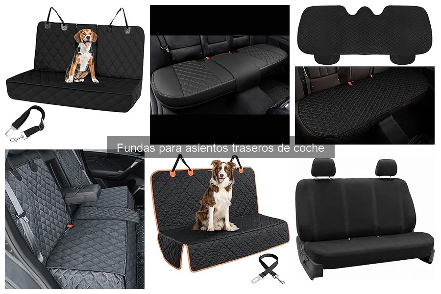 Alternativas a fundas para asientos traseros de coche