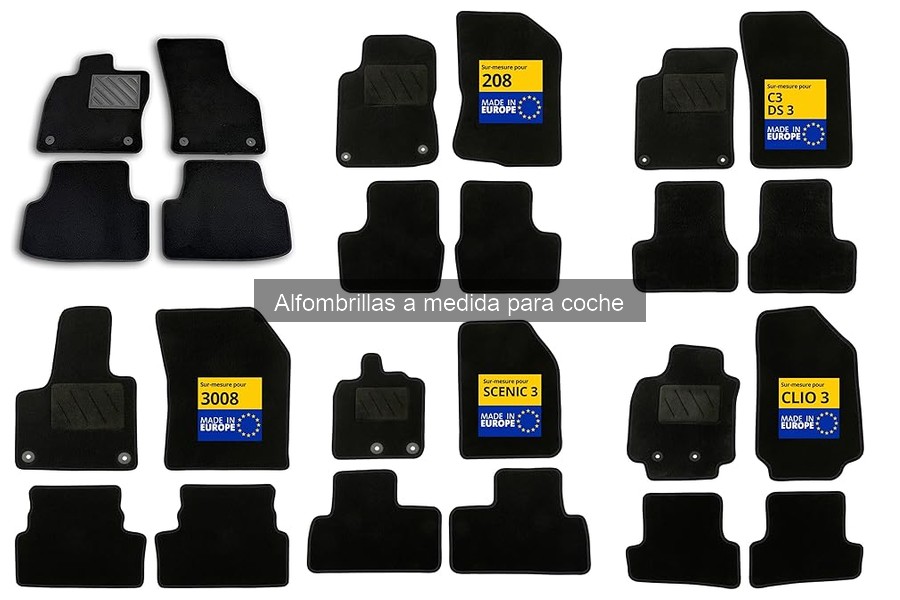 Alternativas a las Alfombrillas a Medida para Coche
