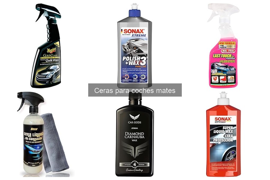 Alternativas a las ceras para coches mates: Mejores opciones
