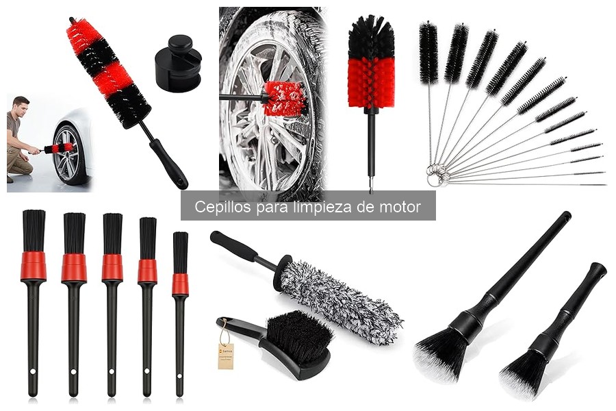 Alternativas a los Cepillos para Limpiar el Motor del Coche