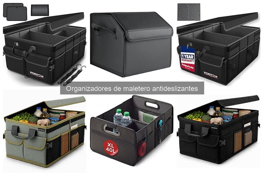 Alternativas a organizadores de maletero antideslizantes
