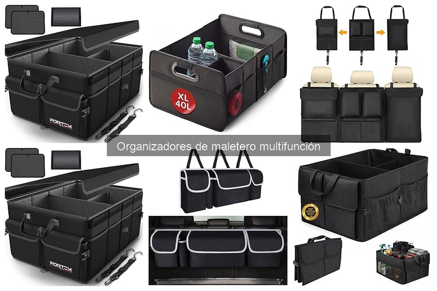 Alternativas a organizadores de maletero multifunción