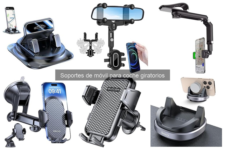 Alternativas a Soportes de Móvil Giratorios en Coche