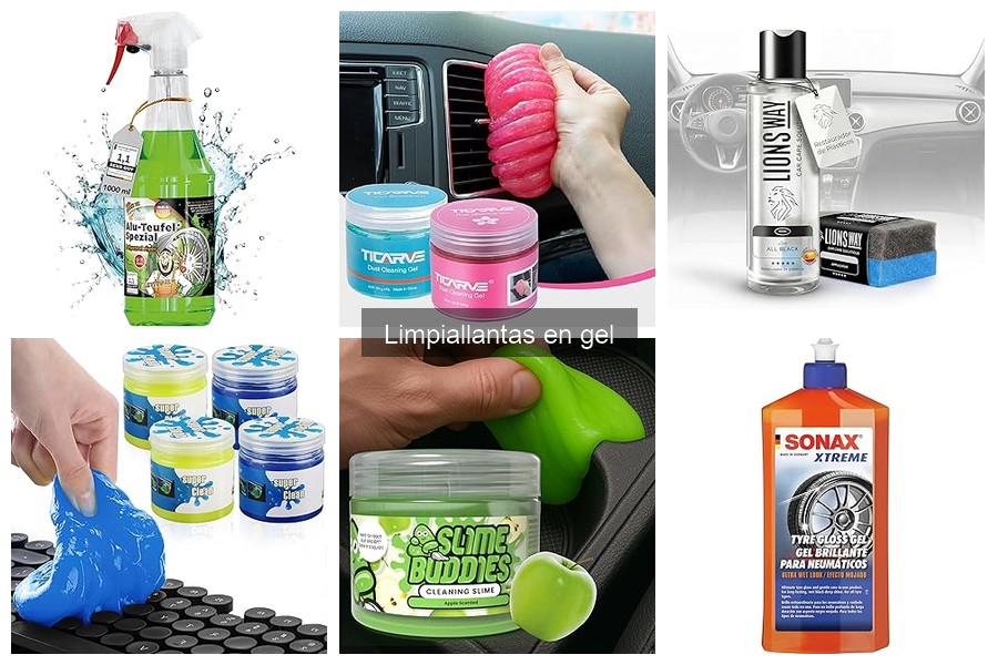 Alternativas al limpiador de llantas en gel: opciones efectivas