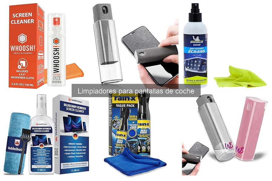 Alternativas Caseras a Limpiadores de Pantallas de Coche