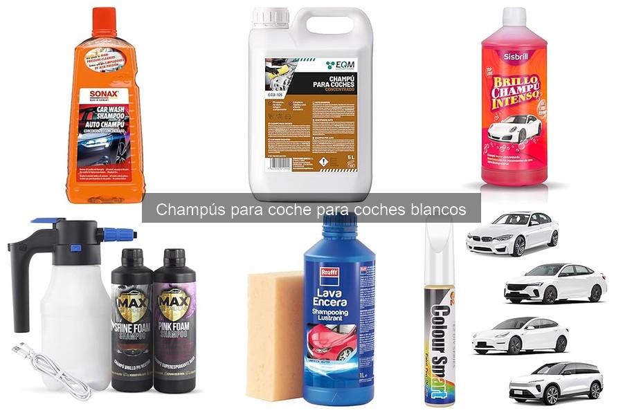 Alternativas Ecológicas a Champús para Coches Blancos