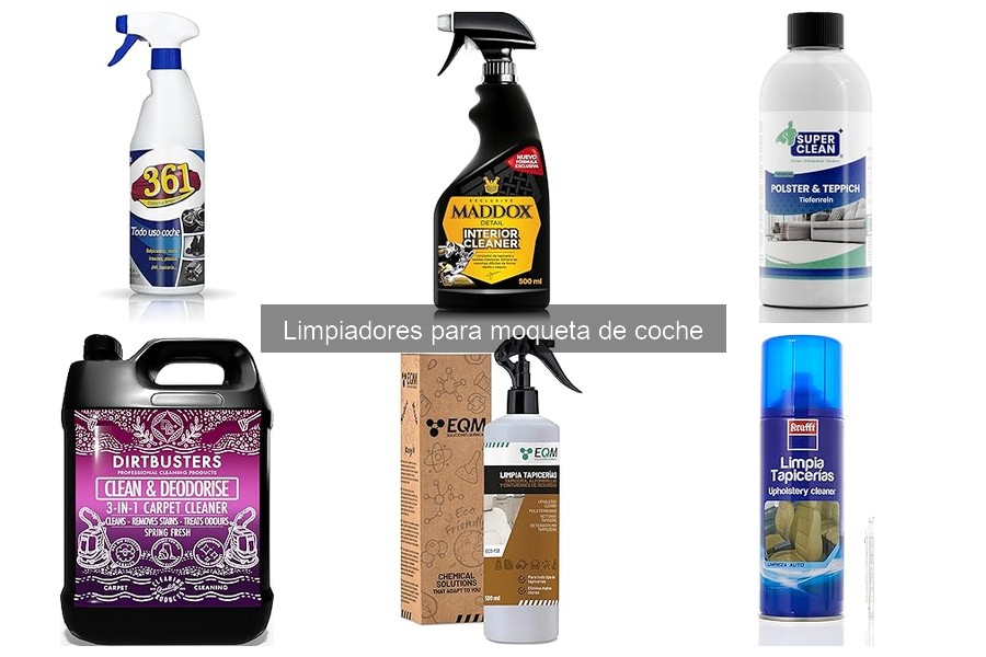 Alternativas Ecológicas a Limpiadores de Moquetas de Coche