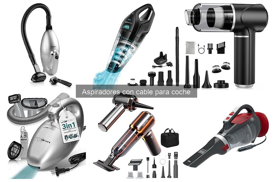 Alternativas económicas a aspiradores con cable para coche