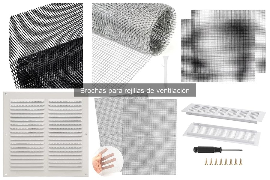 Alternativas Efectivas a las Brochas para Rejillas de Ventilación