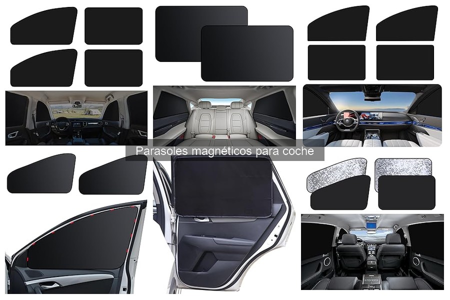 Alternativas efectivas a los parasoles magnéticos para coche