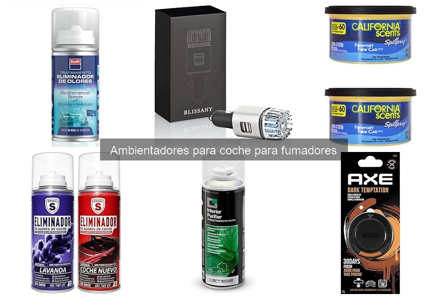 Ambientadores duraderos para coche para fumadores