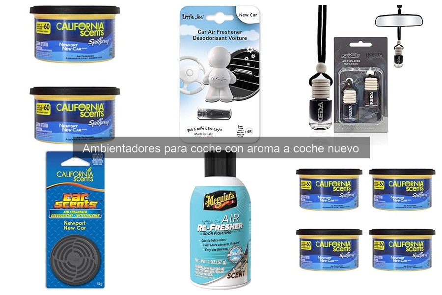 Ambientadores para coche con aroma a coche nuevo: ¿qué son?