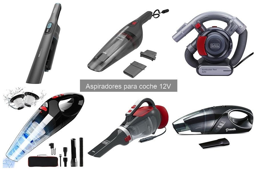 Aspiradores 12V: Limpieza Efectiva para tu Coche
