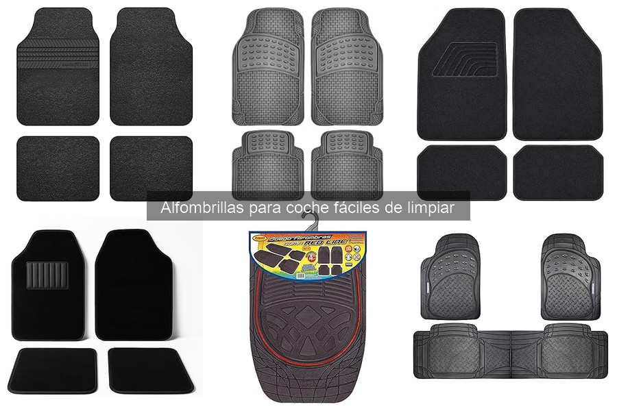 Beneficios de alfombrillas fáciles de limpiar para tu coche