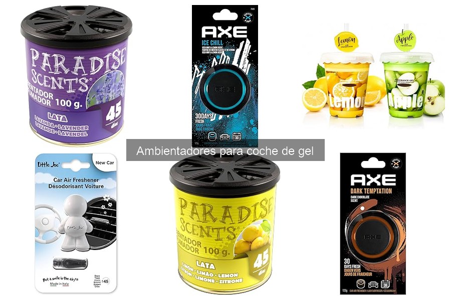 Beneficios de los ambientadores de gel para coche frente a sprays