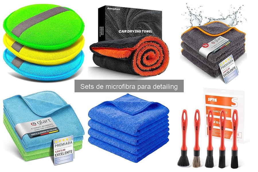 Beneficios de usar microfibra en el detailing de coches