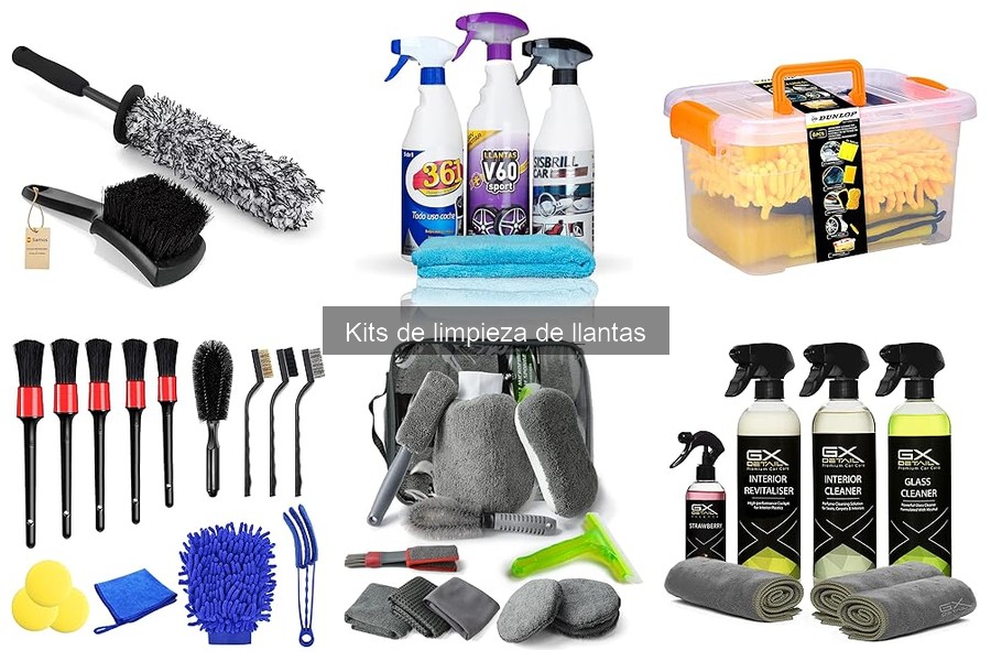 Beneficios de usar un kit de limpieza de llantas para tu coche