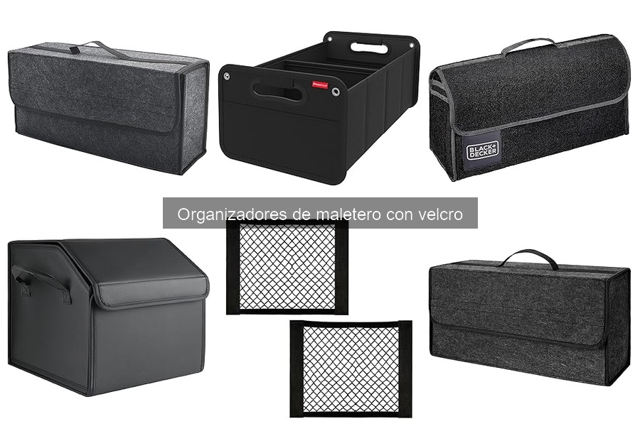 Beneficios de usar un organizador de maletero con velcro