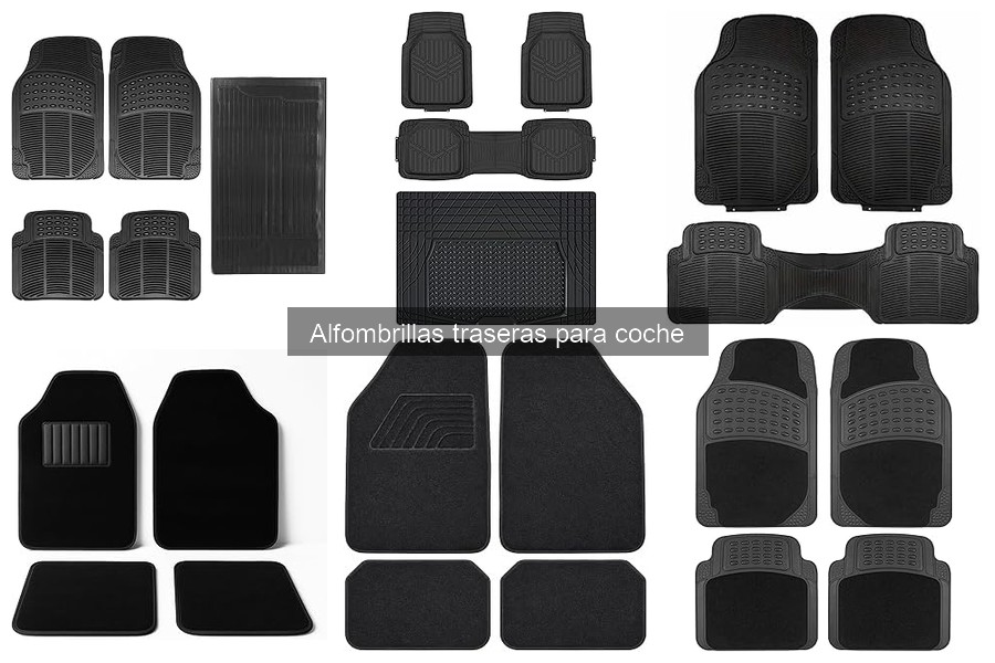 Cambiar Alfombrillas Traseras de Coche: Razones y Beneficios