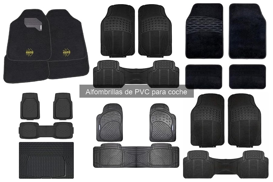 Características y beneficios de las alfombrillas de PVC para coche