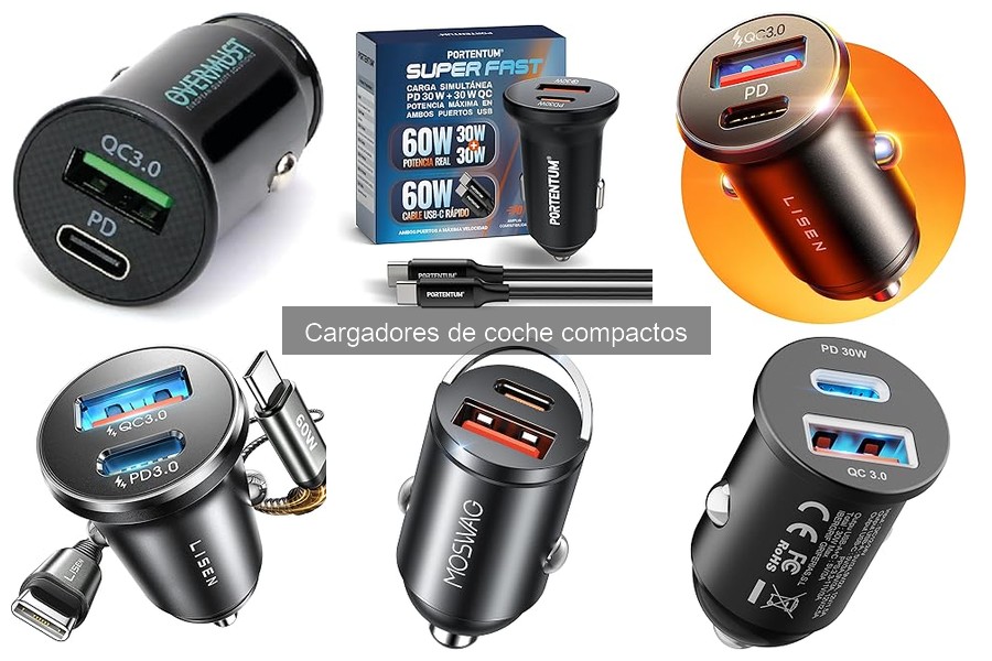 Cargadores de coche compactos baratos: ¿Dónde comprarlos?