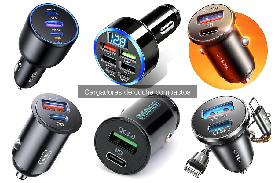 Cargadores de coche compactos: características y beneficios
