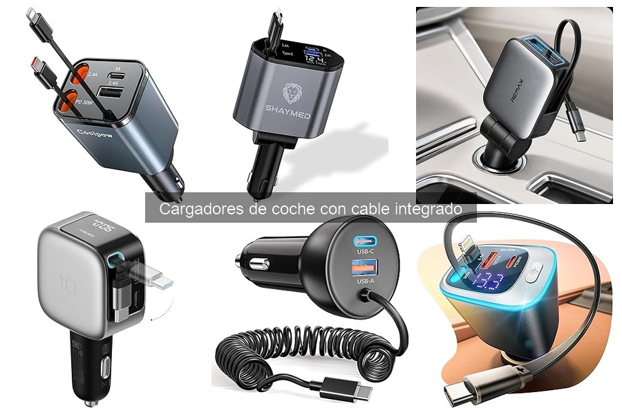 Cargadores de coche con cable integrado: ¿Son seguros para tus dispositivos?